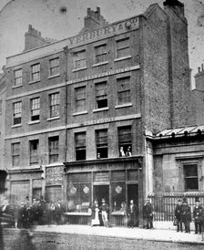 Bishopsgate Street, London, 1862. Artist: G Barnes