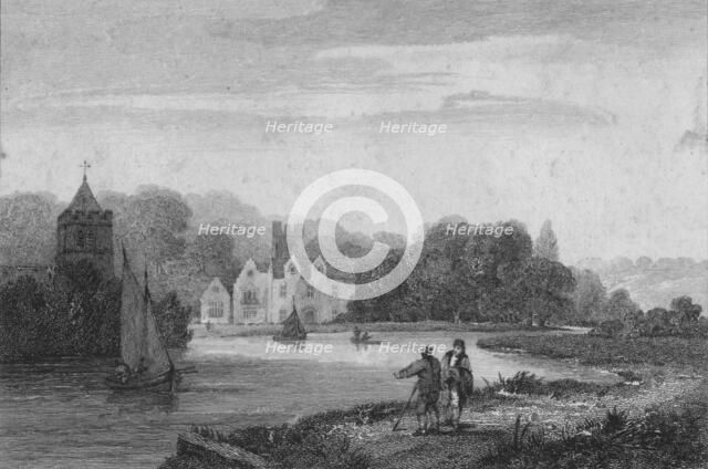 'Bisham Abbey', 1810. Artist: William Bernard Cooke.