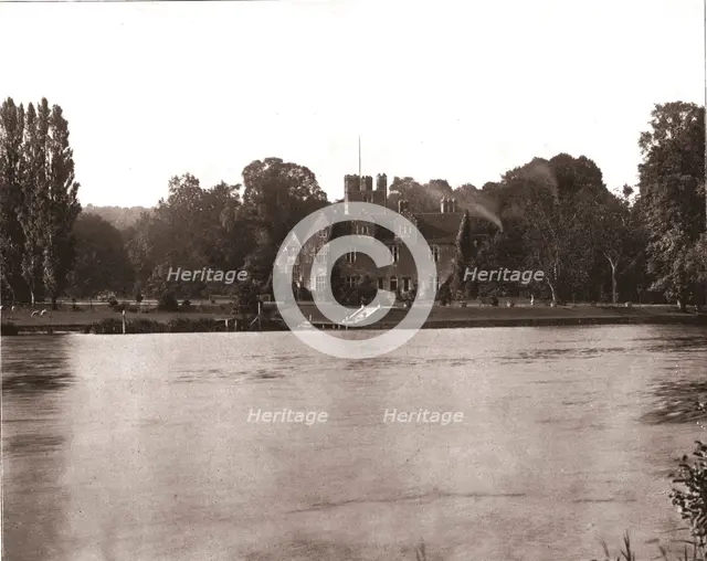 Bisham Abbey, above Marlow, Berkshire, 1894. Creator: Unknown.
