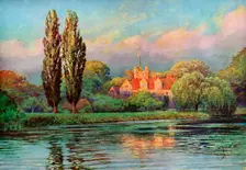 Bisham Abbey, Berkshire, 1924-1926. Artist: FC Varley