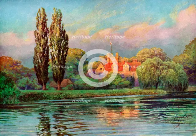 Bisham Abbey, Berkshire, 1924-1926. Artist: FC Varley