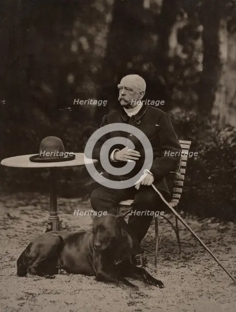 Bismarck, 1884. Creator: Strumper & Co.