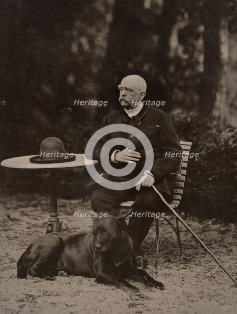 Bismarck, 1884. Creator: Strumper & Co.