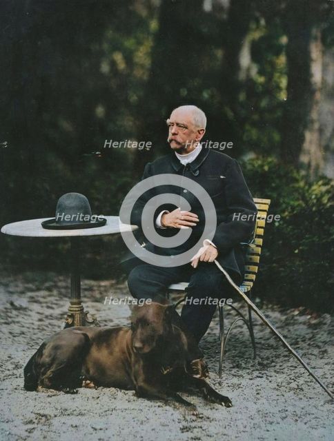 Bismarck, 1884. Creator: Strumper & Co.
