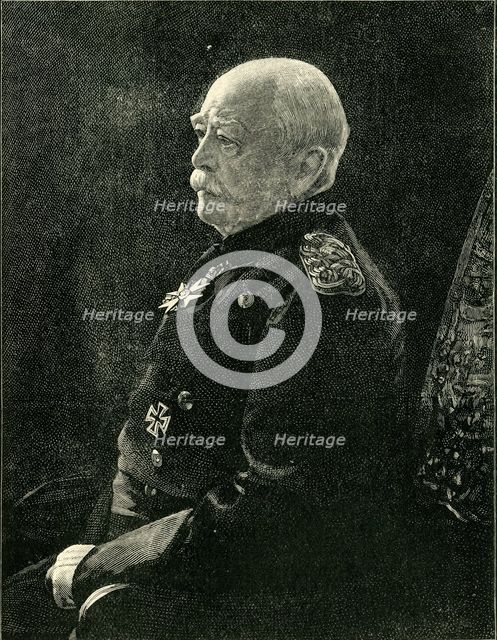 'Bismarck at Seventy-Nine', c1895, (c1900). Creator: Unknown.