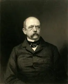 Bismarck c1872. Creator: William Holl