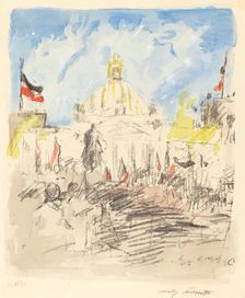 Bismarckfeier (Celebration for Bismarck), 1915. Creator: Lovis Corinth