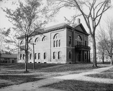 Bissell Gymnasium, Dartmouth College, ca 1900. Creator: Unknown