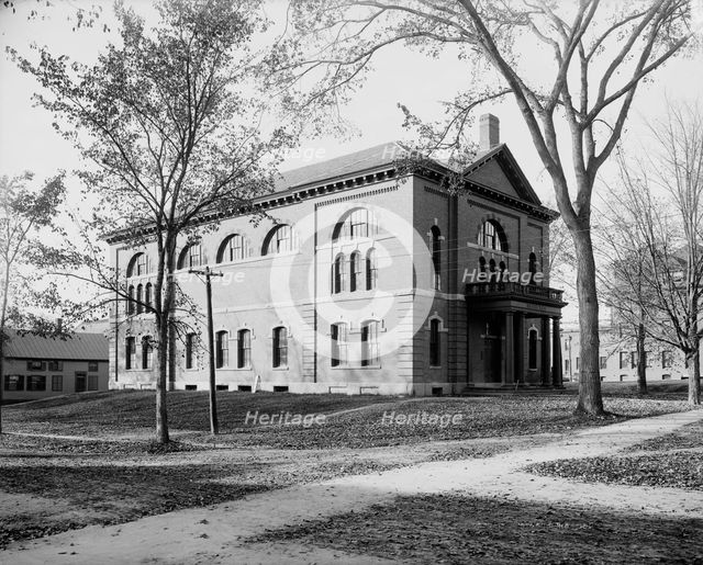Bissell Gymnasium, Dartmouth College, ca 1900. Creator: Unknown.