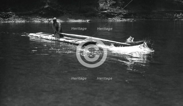 Bistrita Valley, Moldavia, north-east Romania, c1920-c1945. Artist: Adolph Chevalier