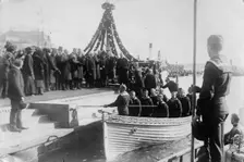 Bjornson funeral, Christiania, 1910. Creator: Bain News Service