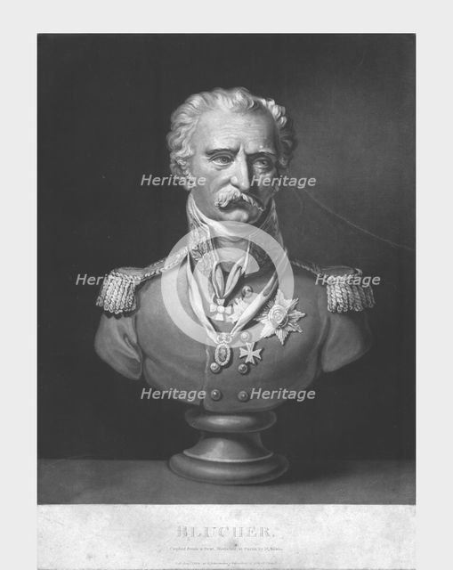 'Blucher', 1814. Creator: Francois-Joseph Bosio.
