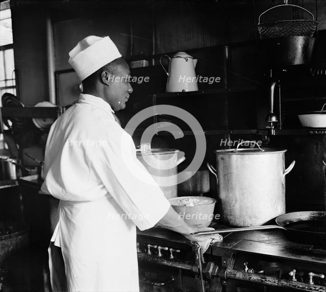 Blue Triangle Chef C.P. Harris, between 1910 and 1920. Creator: Harris & Ewing.