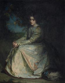 Blue and gold, 1909. Creator: William Mouat Loudan