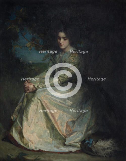 Blue and gold, 1909. Creator: William Mouat Loudan.