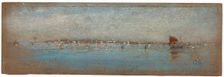 Blue and Silver - The Islands, Venice, 1879-1880. Creator: James Abbott McNeill Whistler