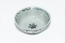 Blue and white bowl, 13th century. Creator: Unknown