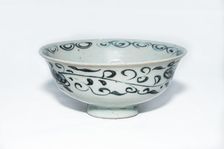 Blue and white bowl, 13th century