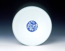 Blue and white bowl, Yongzheng period, Qing dynasty, China, 1723-1735. Creator: Unknown