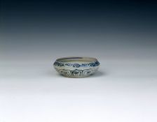 Blue and white water container, Chu Dau kiln, Vietnam, late 15th-early 16th century