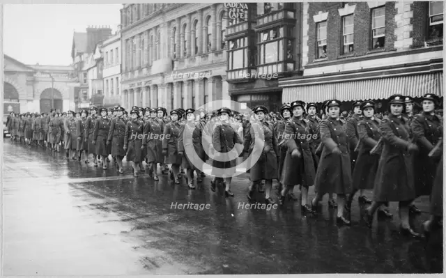 Blue Boar Row, Salisbury, Wiltshire, 1941-1943. Creator: Royal Air Force.