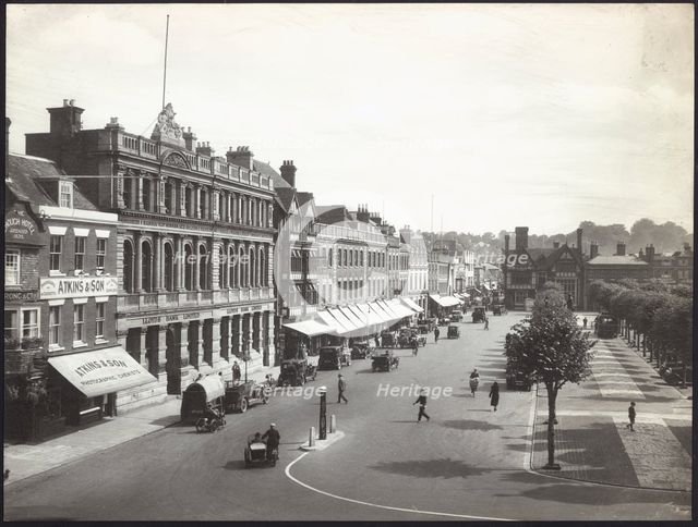 Blue Boar Row, Salisbury, Wiltshire, Wiltshire, 1925-1935. Creator: Unknown.