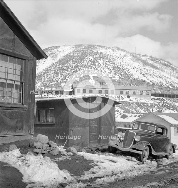 Blue Blaze coal mine, Consumers, near Price, Utah, 1936. Creator: Dorothea Lange.