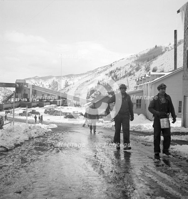 Blue Blaze mine, Consumers, mining town near Price, Utah, 1936. Creator: Dorothea Lange.
