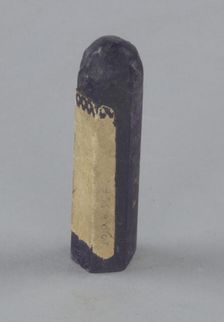 Blue crayon from Mae's Millinery Shop, 1941-1994. Creator: Unknown