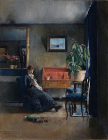 Blue Interior, 1883