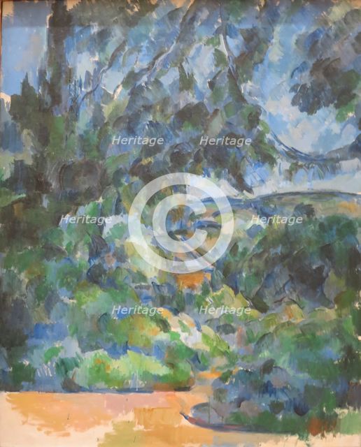 Blue Landscape, 1905. Creator: Paul Cezanne.