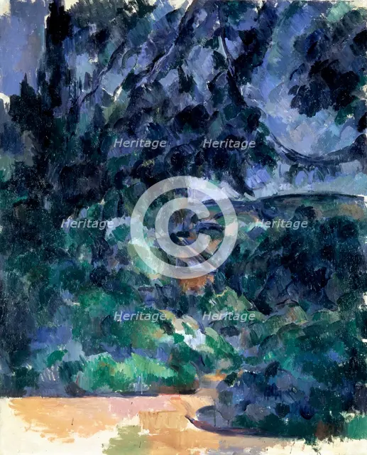 'Blue Landscape', c1903.  Artist: Paul Cezanne