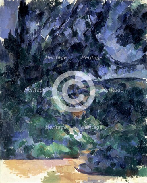'Blue Landscape', c1903.  Artist: Paul Cezanne