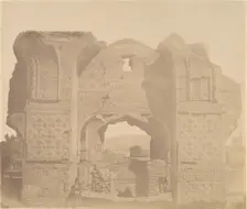 [Blue Mosque of TABRIZ, 1465.], 1840s-60s. Creator: Possibly by Luigi Pesce