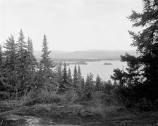 Blue Mountain from the crags, Adirondack Mts., N.Y., between 1900 and 1910. Creator: Unknown