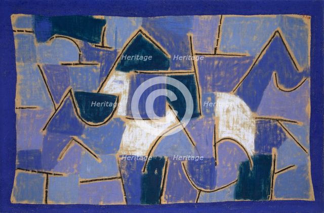 Blue Night, 1937. Creator: Paul Klee.