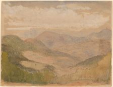 Blue Ridge Mountains, c. 1898. Creator: Stanford White