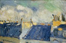 Blue Roofs, Paris, 1901. Artist: Pablo Picasso