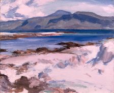 Blue Sea, Iona, 1927. Creator: Samuel John Peploe
