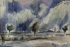 Blue Sky, 1920. Creator: Carl Wargh