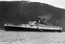 Blue Star Line cruise ship SS Arandora Star Norway, c1927-c1939