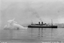Blue Star Line's cruise ship SS Arandora Star Kongsfjorden, Spitzbegen, Norway, 1929