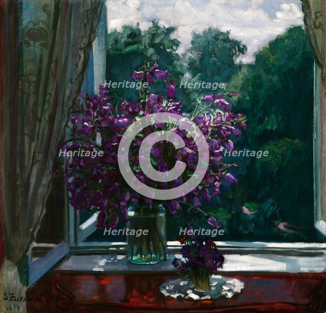 Bluebells by the Window, 1926.