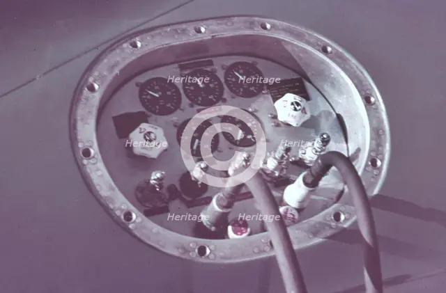 Bluebird CN7 instrumentation panel, 1964. Creator: Unknown.