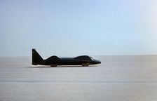 Bluebird CN7 World Land Speed Record attempt, Lake Eyre, Australia, 1964. Creator: Unknown
