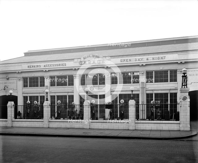 Bluebird Garage, King's Road, Chelsea, London, 1927. Artist: Bedford Lemere and Company