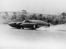 Bluebird K7 on Coniston Water, Cumbria, 1958