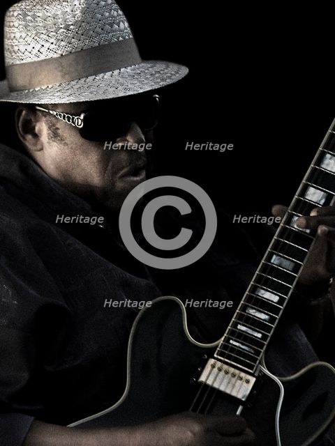 Bluesman, 2011. Artist: Alan John Ainsworth.