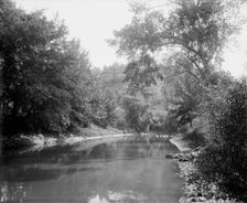 Bluffs looking up Ableman's Narrows, The, c1898. Creator: Unknown