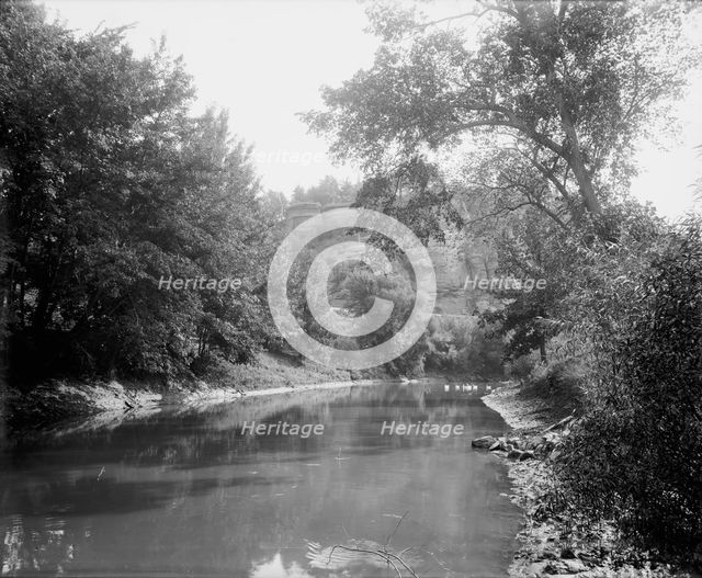 Bluffs looking up Ableman's Narrows, The, c1898. Creator: Unknown.